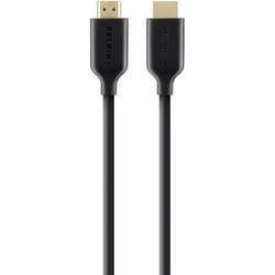 Belkin HDMI - HDMI, 2m câble HDMI HDMI Type A (Standard) Noir