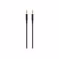 Belkin F3Y117BT1M, 3,5mm, Mâle, 3,5mm, Mâle, 1 m, Noir