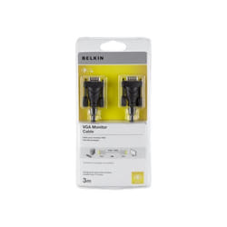 Belkin F2N028BT3M câble VGA 4,57 m HDDB15 VGA (D-Sub) Beige, Noir