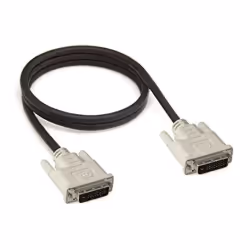Belkin DVI-D/DVI-D, M/M, 1.8m, 1,8 m, DVI-D, DVI-D, Mâle, Mâle, Noir