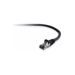 Belkin 2m Cat5e STP câble de réseau Noir U/FTP (STP)