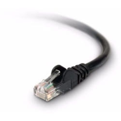Belkin RJ45-RJ45, Cat6, 1m câble de réseau Noir