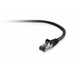 Belkin RJ45-RJ45, Cat6, 10m câble de réseau Noir