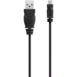 Belkin USB A/Micro USB B, 0.9m câble USB 0,9 m USB 2.0 Micro-USB B Noir