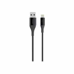 Belkin 1.2m, Lightning/USB, 1,2 m, Lightning, USB A, Noir, Droit, Droit