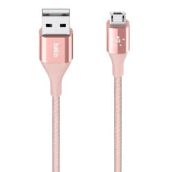 Belkin DuraTek câble USB 1,2 m USB 2.0 USB A Micro-USB B Or, Rose