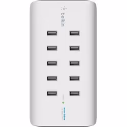 Belkin Rockstar, Intérieure, Secteur, Blanc