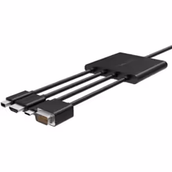 Belkin B2B166, 2,4 m, USB Type-C, Mâle, Mâle, Droit, Droit