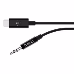 Belkin F7U079BT06-BLK, 3,5mm, Mâle, Mâle, 1,8 m, Noir