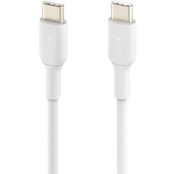 Belkin CAB003BT2MWH câble USB 2 m USB C Blanc