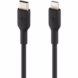 Belkin CAA003BT1MBK, 1 m, Lightning, USB C, Mâle, Mâle, Noir