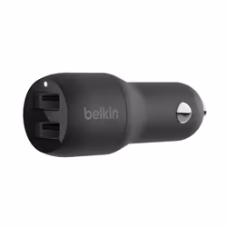 Belkin BOOST↑CHARGE, Auto, Allume-cigare, 4,8 A, Noir