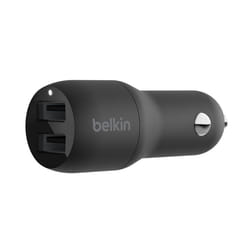 Belkin BOOST↑CHARGE Smartphone Noir Allume-cigare Auto