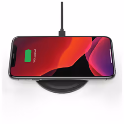 Belkin WIA001MYBK, Auto, Secteur, Recharge sans fil, 1,2 m, Noir