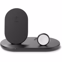 Belkin Boost Charge, Intérieure, USB, Recharge sans fil, Noir