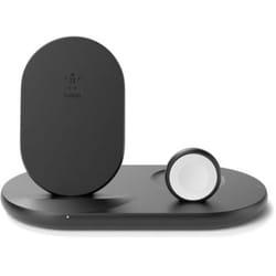 Belkin Boost Charge Casque, Smartphone, Smartwatch Noir USB Recharge sans fil Charge rapide Intérieure