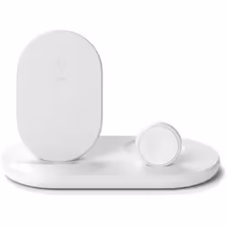 Belkin Boost Charge, Intérieure, USB, Recharge sans fil, Blanc