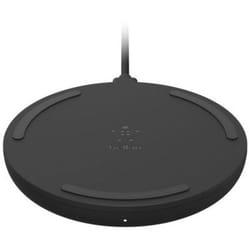 Belkin WIA001BTBK chargeur d'appareils mobiles Smartphone Noir Secteur Recharge sans fil Charge rapide Extérieure