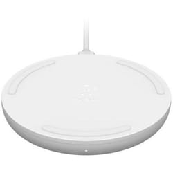 Belkin WIA001VFWH chargeur d'appareils mobiles Téléphone portable Blanc Secteur Recharge sans fil Charge rapide Auto