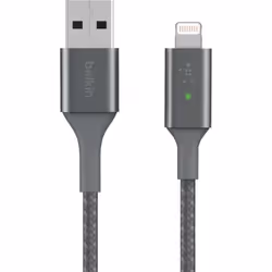 Belkin Smart LED Lighting to USB-A, Lightning, USB A, Gris, Droit, Droit, Aluminium