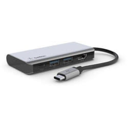 Belkin AVC006btSGY USB 3.2 Gen 1 (3.1 Gen 1) Type-C Argent