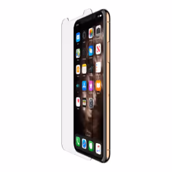 Belkin SCREENFORCE, Apple, iPhone 11 Pro Max, iPhone XS Max, Anti-bactérien, Résistant aux impacts, Transparent, 1 pièce(s)