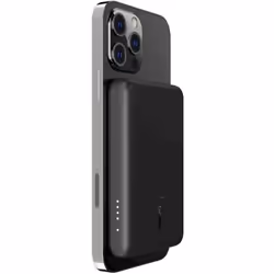 Belkin BPD002BTBK, 2500 mAh, Recharge sans fil, 5 W, Noir