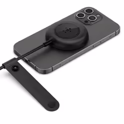 Belkin WIA005btBK, Intérieure, Secteur, Recharge sans fil, 2 m, Noir
