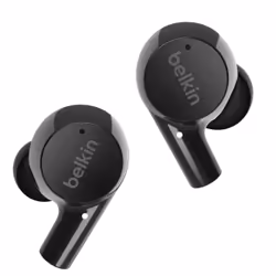 Belkin SoundForm Rise, True Wireless Stereo (TWS), Casque, Noir