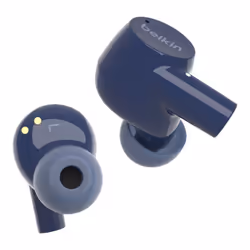 Belkin SoundForm Rise Casque Bleu