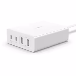 Belkin WCH010VFWH, Intérieure, Secteur, 2 m, Blanc