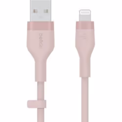 Belkin CAA008BT2MPK, 2 m, USB A, USB C/Lightning, Mâle, Mâle, Rose