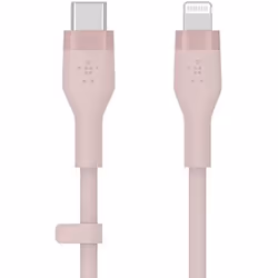 Belkin CAA009BT2MPK, 2 m, USB C, USB C/Lightning, Mâle, Mâle, Rose