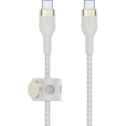 Belkin BOOST↑CHARGE PRO Flex câble USB 2 m USB 2.0 USB C Blanc