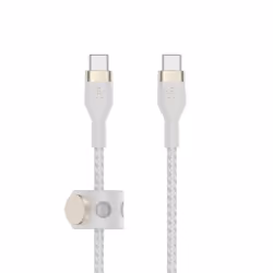 Belkin BOOST↑CHARGE PRO Flex, 3 m, USB C, USB C, USB 2.0, Blanc