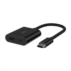Belkin NPA004BTBK hub & concentrateur USB 3.2 Gen 1 (3.1 Gen 1) Type-C Noir