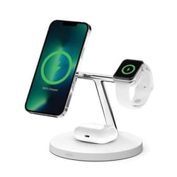 Belkin WIZ017vfWH Écouteurs, Smartphone, Smartwatch Blanc Secteur Recharge sans fil Charge rapide Intérieure