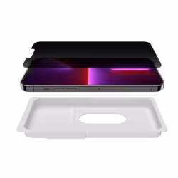 Belkin SCREENFORCE, Apple, iPhone 12 Mini, Anti-bactérien, Résistant à la poussière, Résistant aux impacts, Résistant aux ray ...