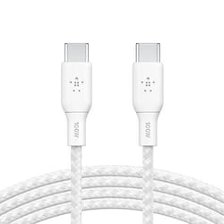 Belkin BOOST CHARGE câble USB 2 m USB 2.0 USB C Blanc