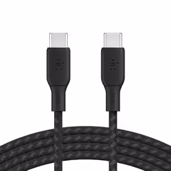 Belkin BOOST CHARGE, 2 m, USB C, USB C, USB 2.0, 480 Mbit/s, Noir