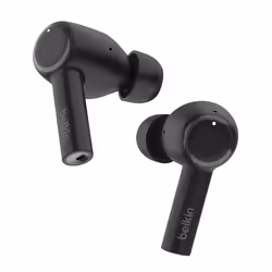 Belkin SoundForm Pulse, True Wireless Stereo (TWS), Appels/Musique/Sport/Au quotidien, Casque, Noir