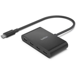 Belkin AVC018BTBK hub & concentrateur USB Type-C 10000 Mbit/s Noir
