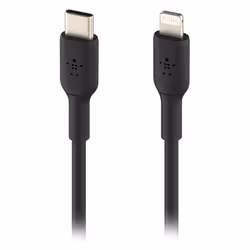 Belkin CAA003bt2MBK, 2 m, Lightning, USB C, Mâle, Mâle, Noir