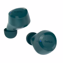 Belkin SoundForm Bolt, Sans fil, Appels/Musique/Sport/Au quotidien, Casque, Bleu