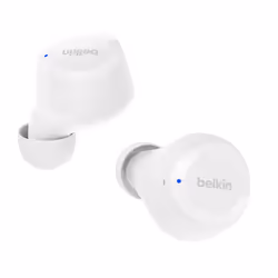 Belkin SoundForm Bolt, Sans fil, Appels/Musique/Sport/Au quotidien, Casque, Blanc