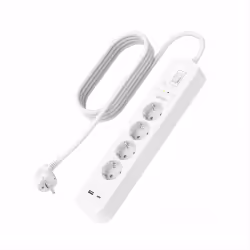 Belkin SRB001VF2M, 525 J, 4 sortie(s) CA, Blanc, 2 m, 1 pièce(s)