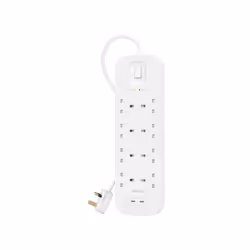 Belkin Connect, 900 J, 8 sortie(s) CA, Blanc, 2 m, 1 pièce(s)
