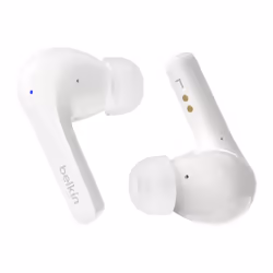 Belkin SoundForm Motion, True Wireless Stereo (TWS), Appels/Musique/Sport/Au quotidien, Casque, Blanc