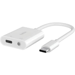 Belkin NPA004BTWH hub & concentrateur USB Type-C Blanc