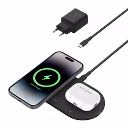 Belkin WIZ021VFBK Organiseur de station de chargement Autonome Plastique Noir - Vue supplémentaire 5